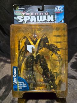 McFarlane Toys Techno Spawn - Cyber Spawn - Figure