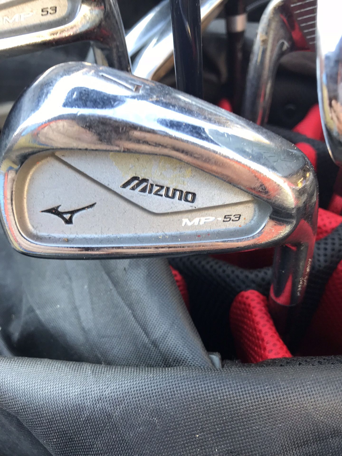 Mizuno morning 53 Irons RBZ taylor made hybrid 3