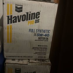 Havoline Pro Ds Full Synthetic 5w-40 Motor Oil