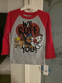 Paw Patrol Boys We Ruff You T-Shirt