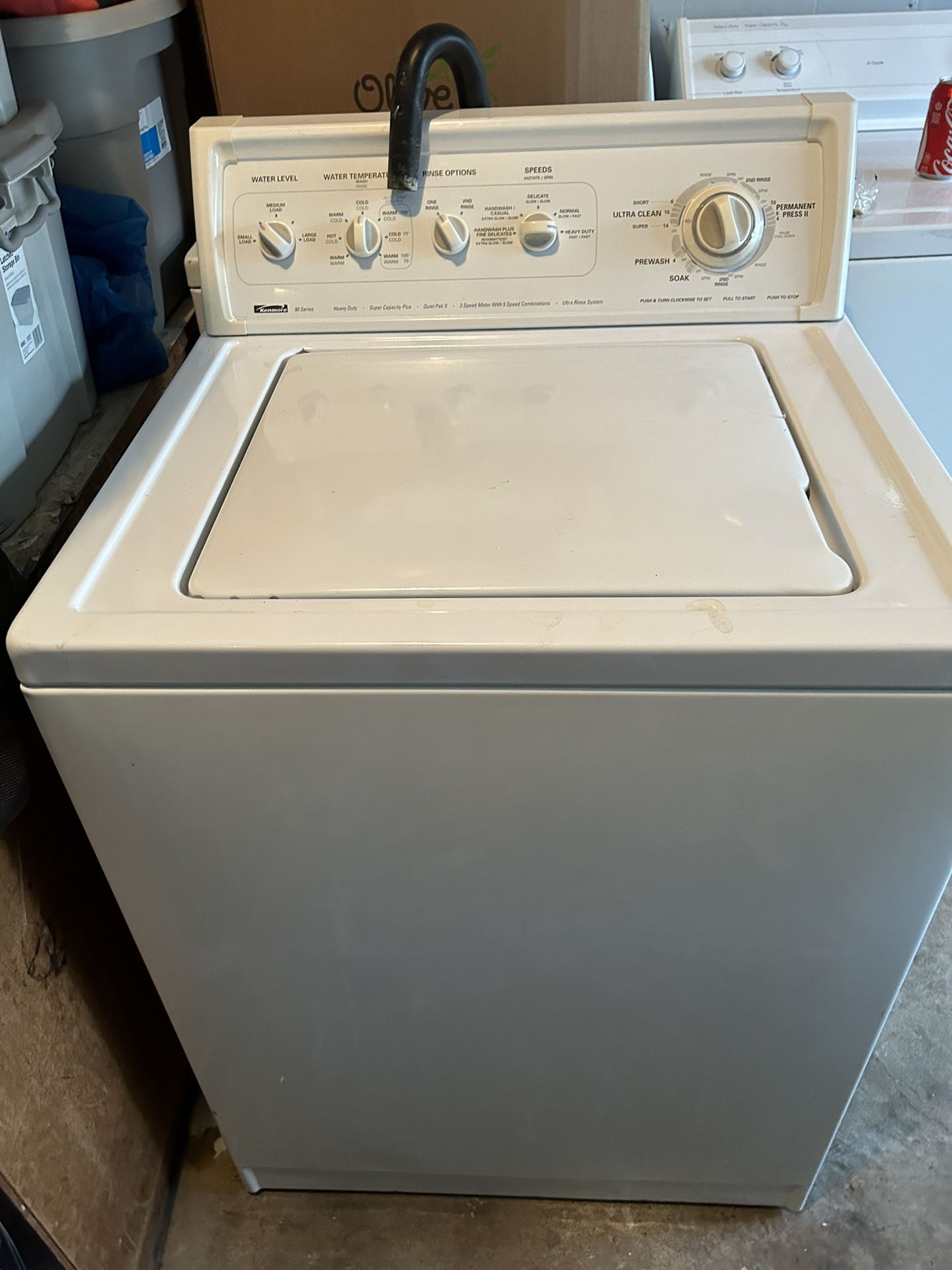 Kenmore Washer And Dryer Super Capacity Super Clean