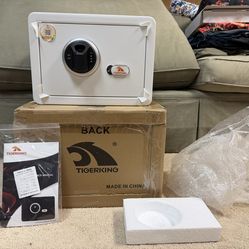 TigerKing Mini Closet Safe E25FED(W) – Fingerprint Lock Brand New