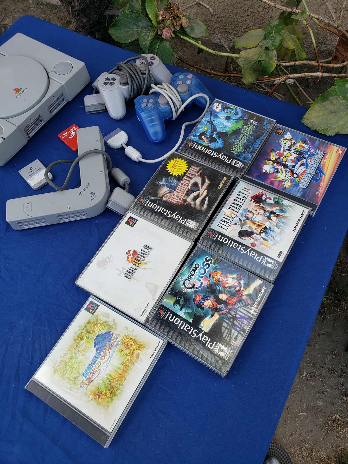 4 Controllers, 1 Station to Play All 4 At Once. 2 Memory Cards. Each Box Game come 4 Games all complete. $520! All combo Trade are welcome