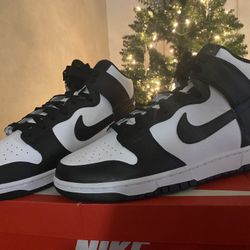 Nike Black White Hightops 