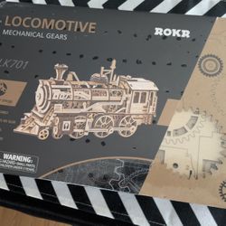 Locomotive 3D Model/Puzzle