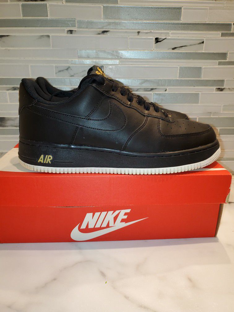 Nike Air Force One Low Black Edition.  Size 10 Men's 