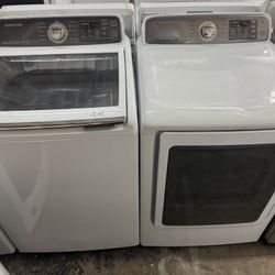 Samsung Washer And Samsung Electric Dryer
