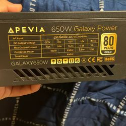 Apevia Power Supply 650 Watts