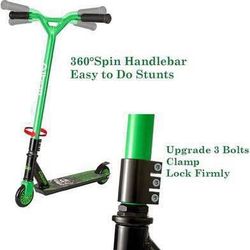 New Albott Stunt Scooters Pro Scooter 360 Spin Tricks Scooter Freestyle Street Scooters Age 8+