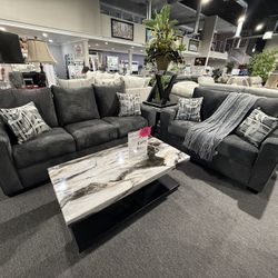 2 Pc Sofa And Loveseat 