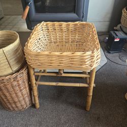 Large wicker basket