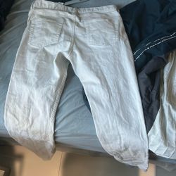 White Jeans Slim Fit