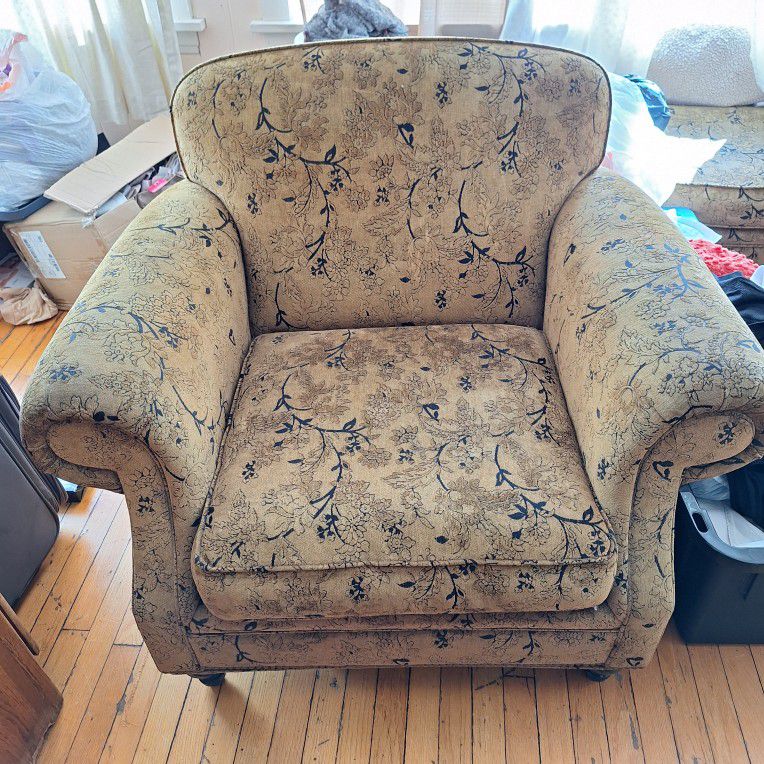 CHAIR and OTTOMAN 