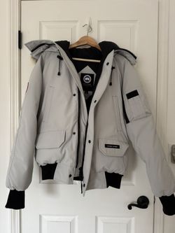 Mens Canada Goose Chilliwack Bomber Jacket - Light Grey