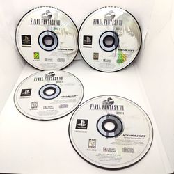 Final Fantasy VIII Disc 1-4 Only PlayStation 1