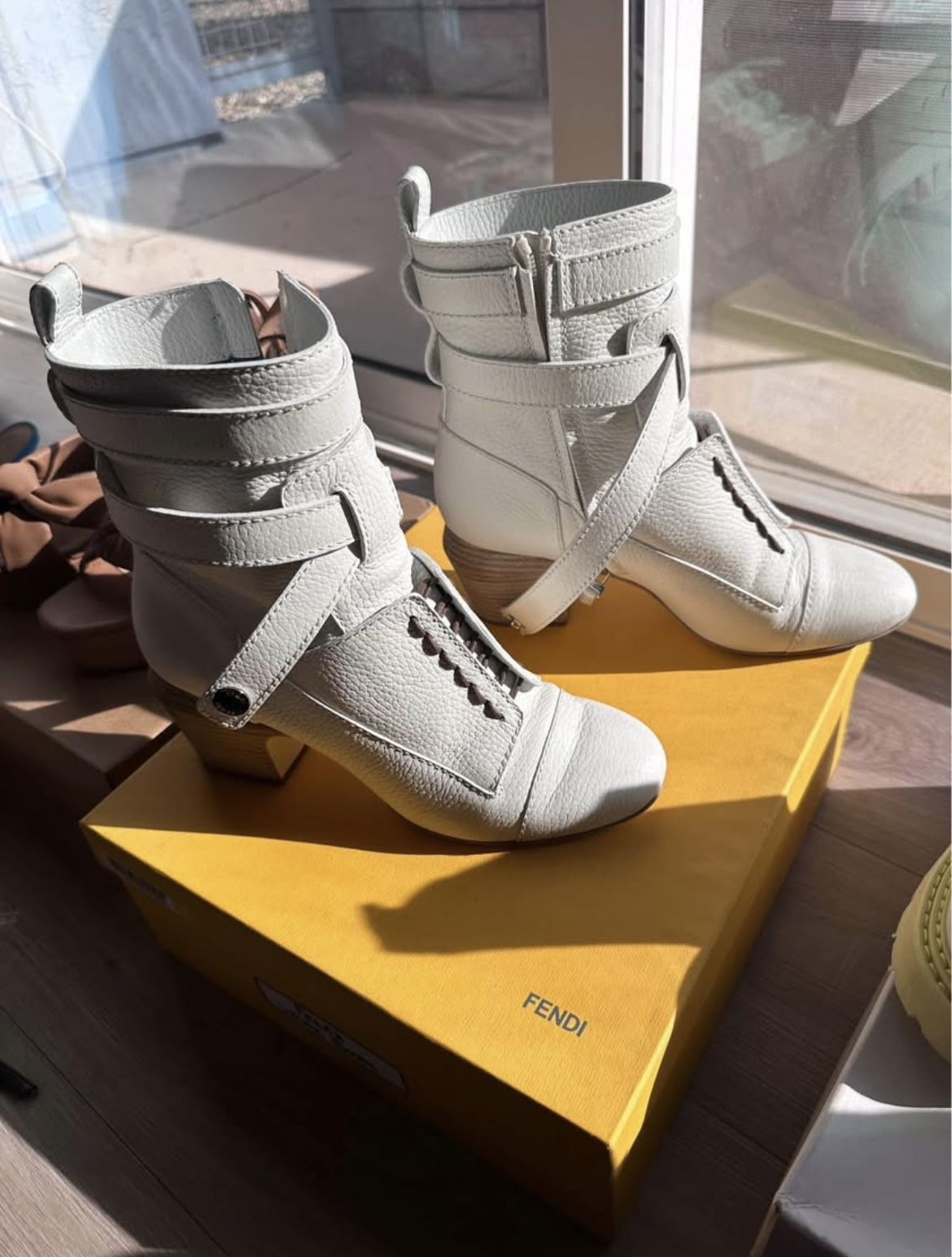 Fendi Leather Boots