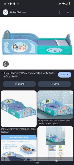 Kids bed with mattress