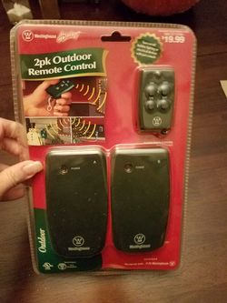 Two pack remote control