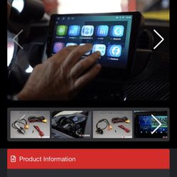  FIAT 500 Radio Head Unit Upgrade System