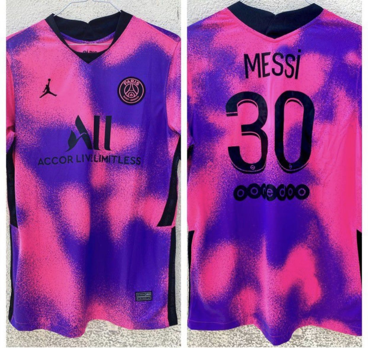 Messi PSG Paris Saint Germain Jersey M L XL XXL