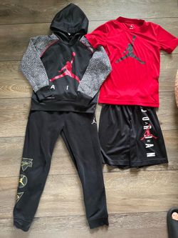 2 Boys Medium Sz 6-8 Jordan Outfits