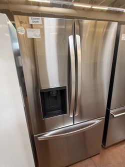 LG Counter Depth French Door Refrigerator Stainless Steel