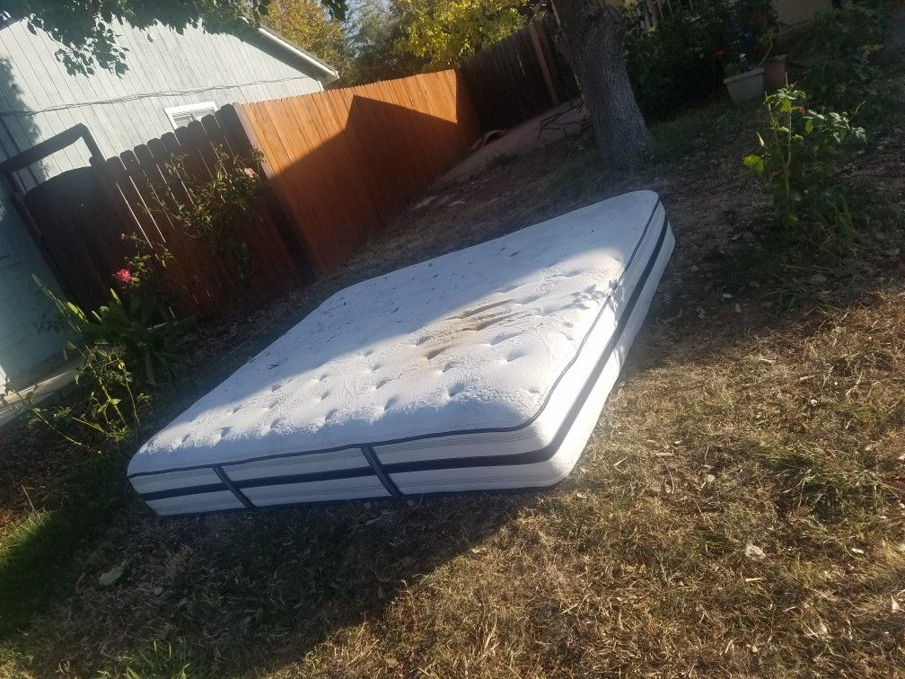 Free therapeutic king mattress