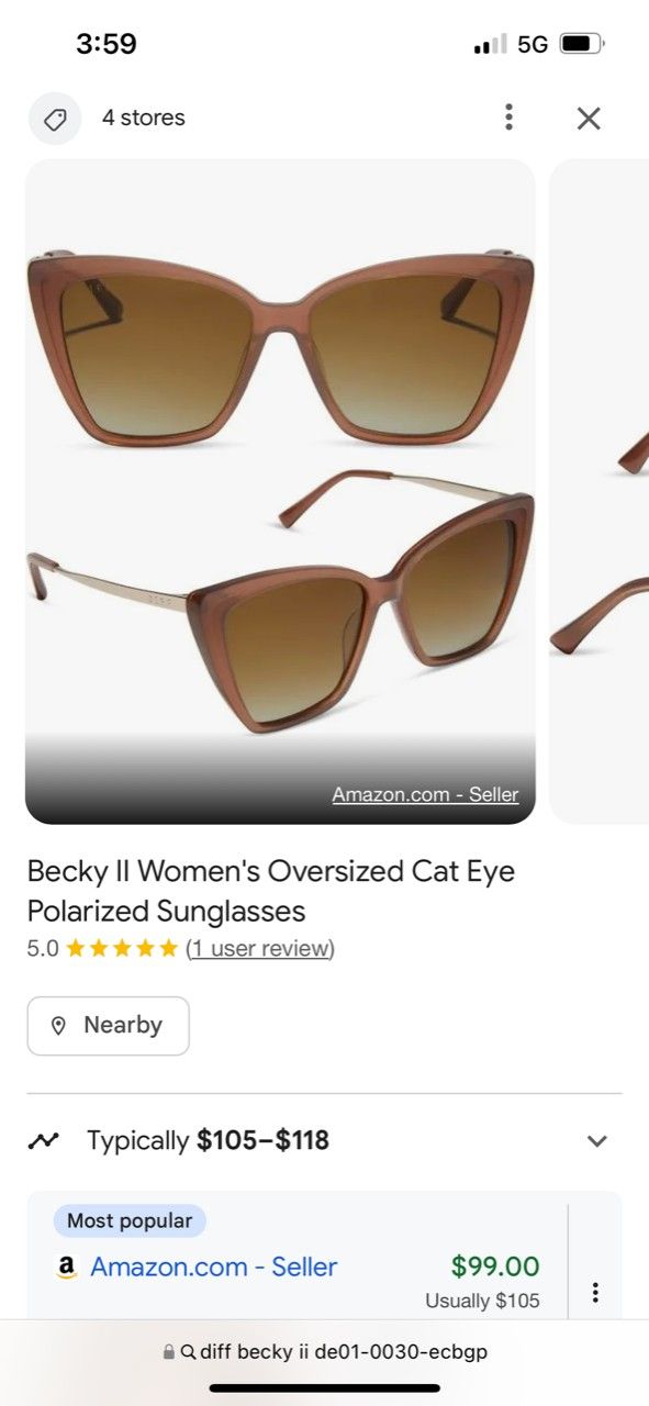 DIFF Sunglasses 