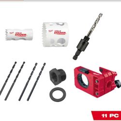 Milwaukee Door Lock Installation Bi-Metal Hole Saw Set