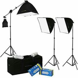 Photography Lights - for portrait or video. DayFlo EZ Lite professional grade studio lights