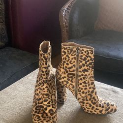 Cheetah Pump Boots 