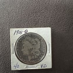 1901-O Morgan Silver Dollar