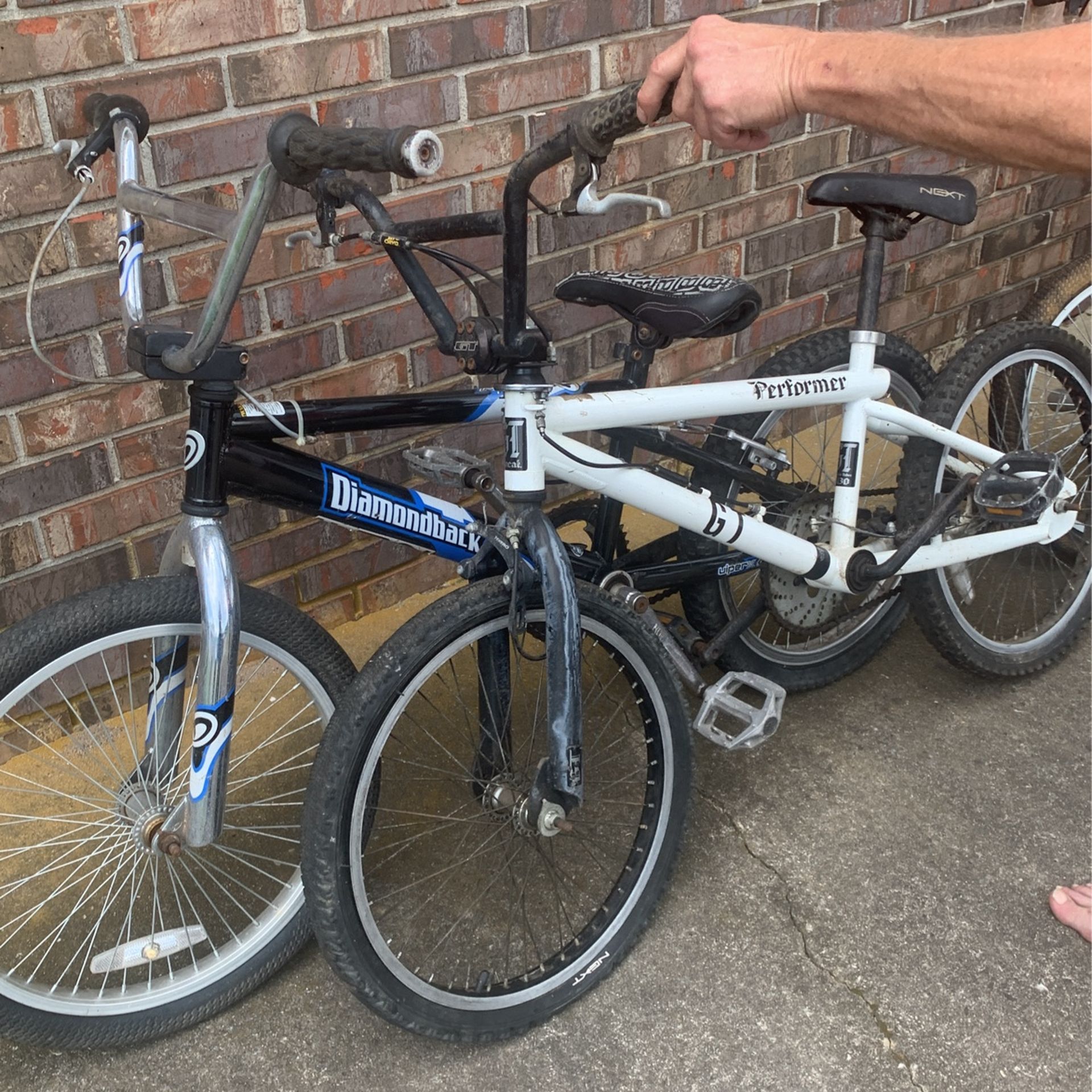 Bicycles $25 Each $35 Mountain Bike
