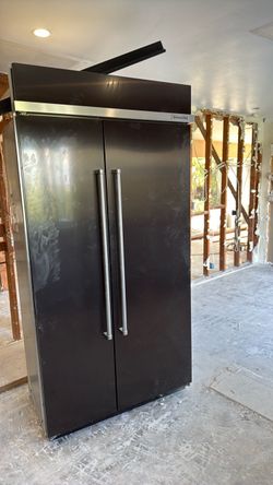 Built-in KitchenAid refrigerator