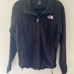 The North Face black zip up