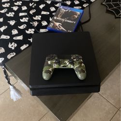PS4 With MK X Game Included 