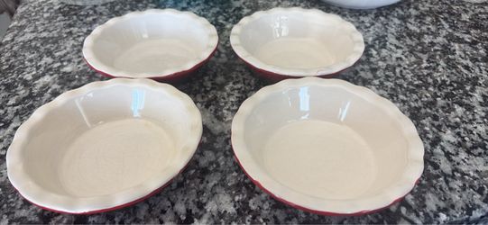 World Market mini pie ceramic plates