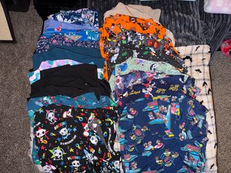 Scrub tops 2x, 3x, 4x