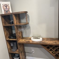 Console Bar + Shelf Organizer