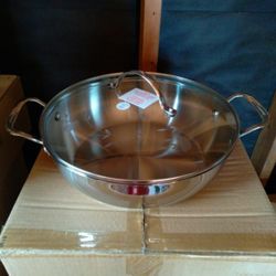 Cacerola De 5qt De Acero Inoxidable Princess House 