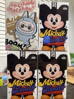 Labubu & Mickey & Family