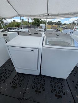 Samsung Top Load Washer and Dryer Set