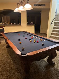 Complete Luxury Game Room Set – Pool Table, Poker Table, 8 Chairs, Arcade, Spectator Chairs & More