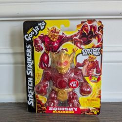 Goo Jit Zu Squishy Blazagon Stretch Strikers Figure