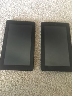 Two amazon tablets