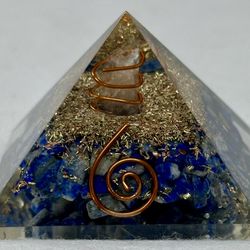 Orgonite Crystal Pyramid Small (Sold Separately)