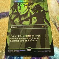 Snakeskin Veil Standard Showdown Promo Foil MTG Tcg Near Mint