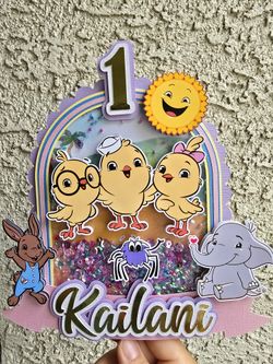 Canticos Cake Topper And Personalized Labels 