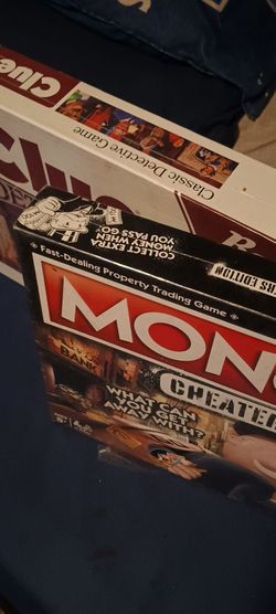Board games still in plastic