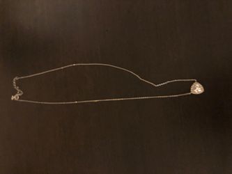 Swarovski silver necklace